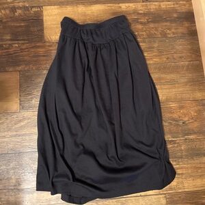 Black skirt